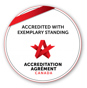 Accreditation Canada Exemplary Standing Badge