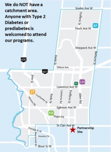 Image of Diabetes Education Program locations